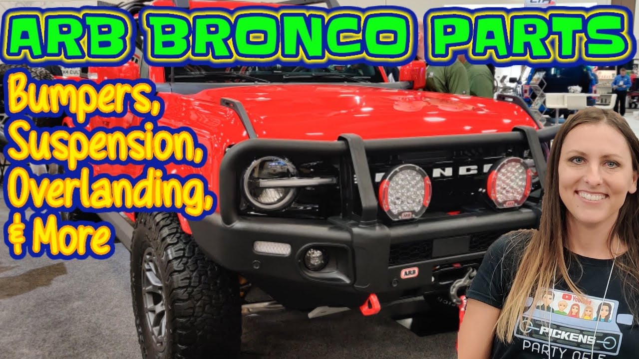 ARB Bronco Accessories Bumpers, Suspension, Overlanding, Roof Racks, Air Lockers, Compressor & More