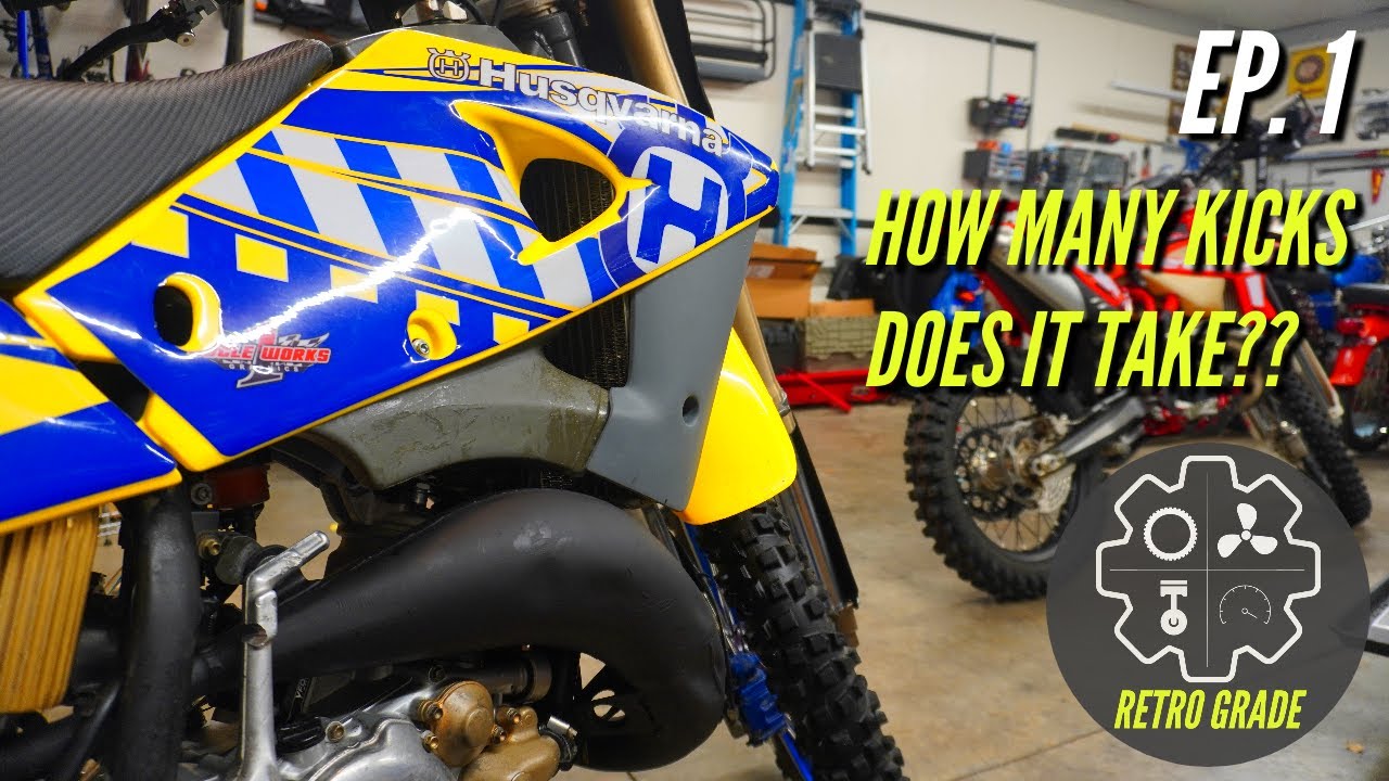 2001 Husqvarna CR125 Episode 1 - First Start After Years Apart, WILL IT RUN?!