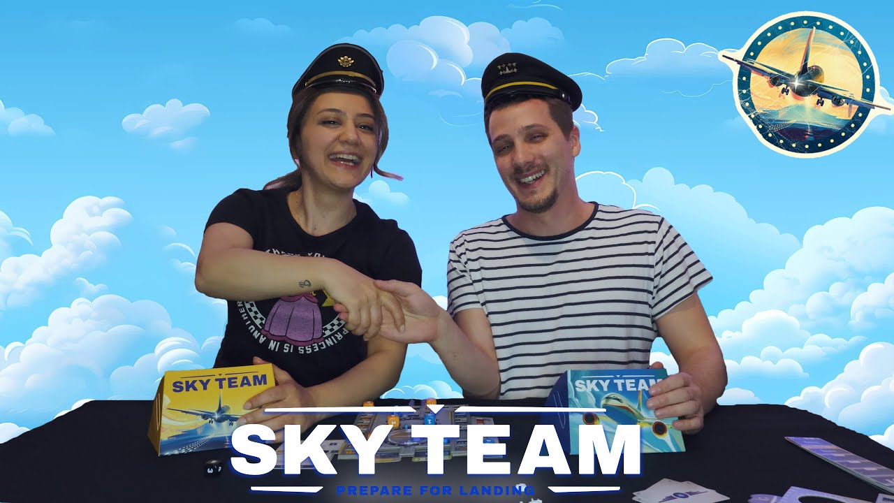 MASABAŞI AIRLINES KEYİFLİ UÇUŞLAR DİLER, SKY TEAM... HAVACILIK TEMALI KUTU OYUNU