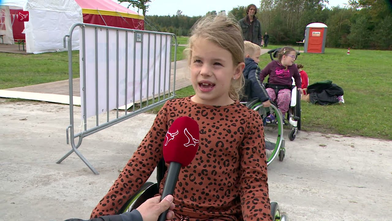 Kinderen met en zonder beperking spelen samen in Zeewolde
