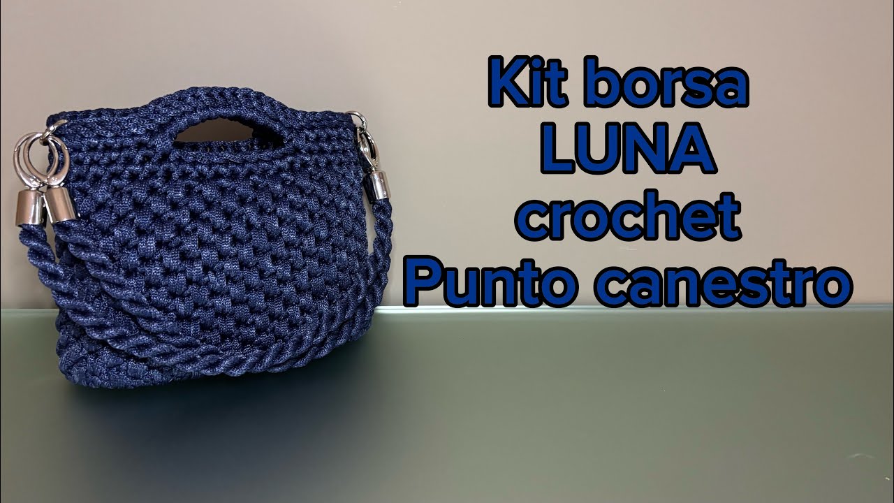Kit borsa LUNA crochet facile principianti