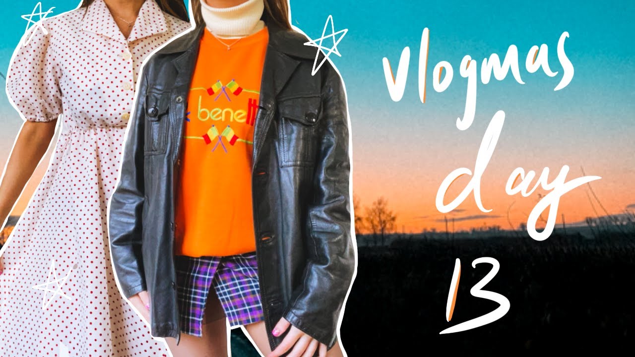 mini depop haul and christmas shopping | vlogmas day 13 🎄✨