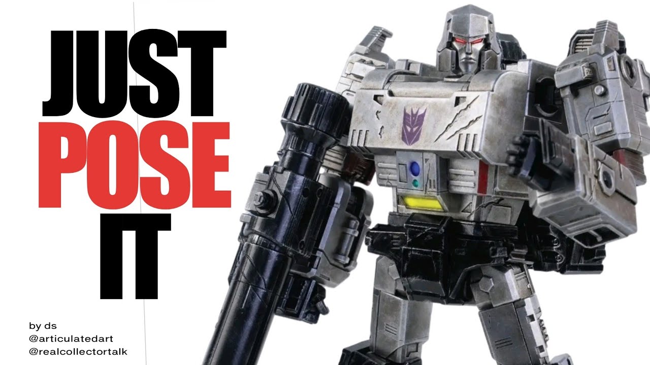 Posing IDEAS For ThreeZero Transformers SIEGE War For Cybertron DLX MEGATRON | How To Pose