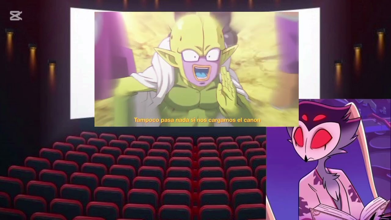 Hazbin hotel y helluva boss viendo universos cap 5 goku ssj4 y vegeta ssj3 vs gohma daima