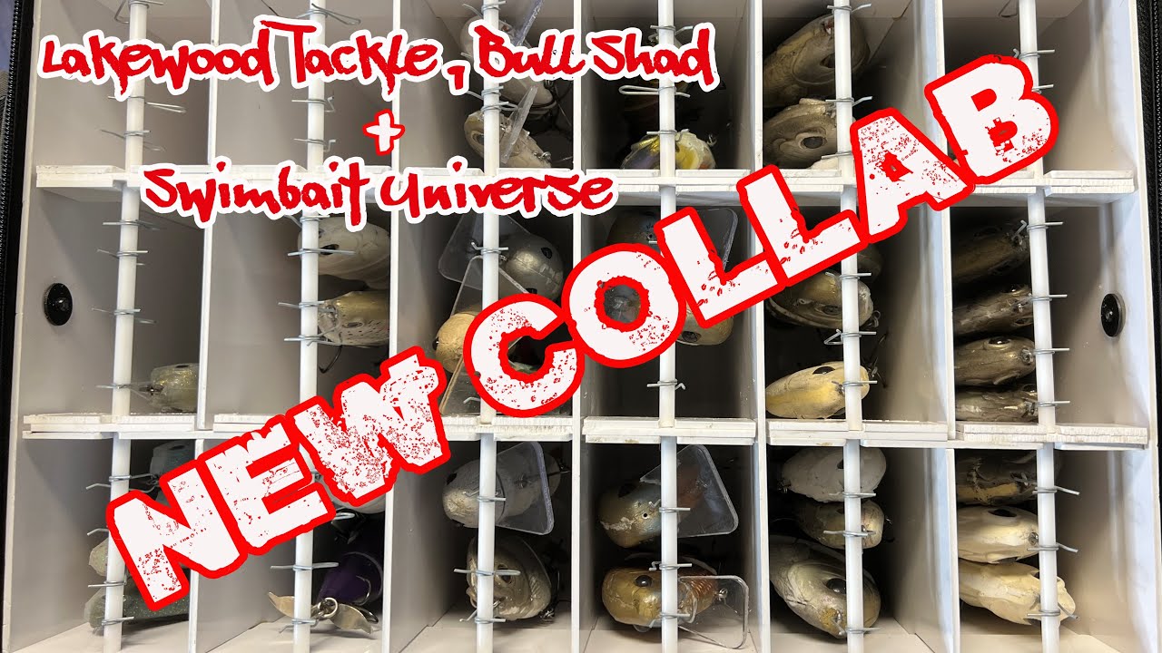 НОВАЯ КОЛЛАБОРАЦИЯ С SWIMBAIT UNIVERSE!! Хранение свимбейтов