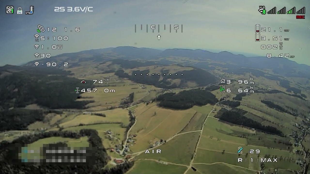 5km HDZero Freestyle V2 Range Test