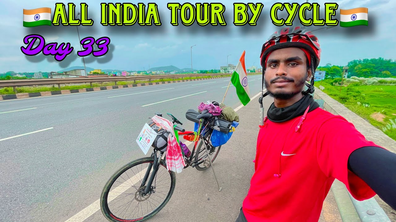 Finally Pahuch Gaye Odisha Ka capital Bhubaneswar || All India Tour By Cycle Day 33