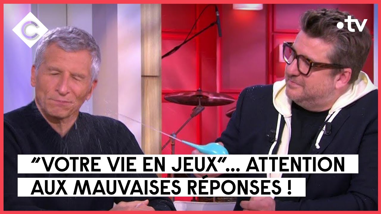 Nagui et Bruno Guillon : que le meilleur gagne ! - C à Vous - 27/03/2023