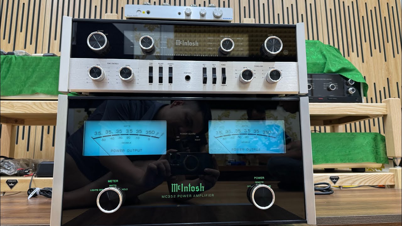Mcintosh MC-352 Hàng ship Nhật bay trực tiếp đã có mặt tại shop Thắng audio Thanh Hoá