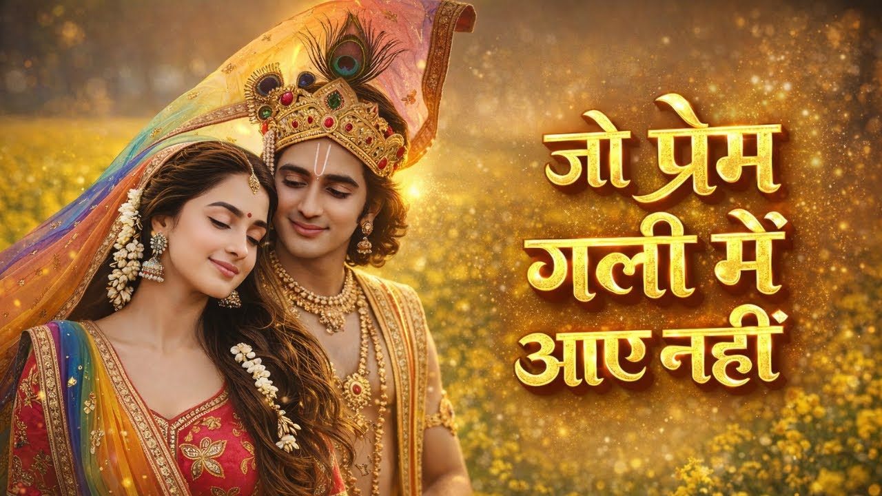 जो प्रेम गली मे आया नही   Jo Prem Gali Me Aaya Nahi   Radhe Rani Bhajan  Radhe Krishna New Bhajan