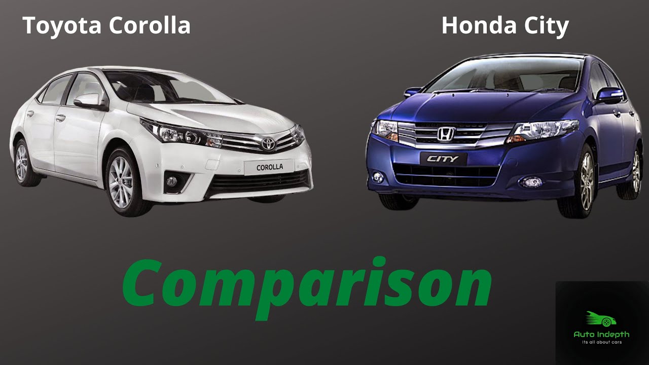 Honda City vs Toyota Corolla || Comparison