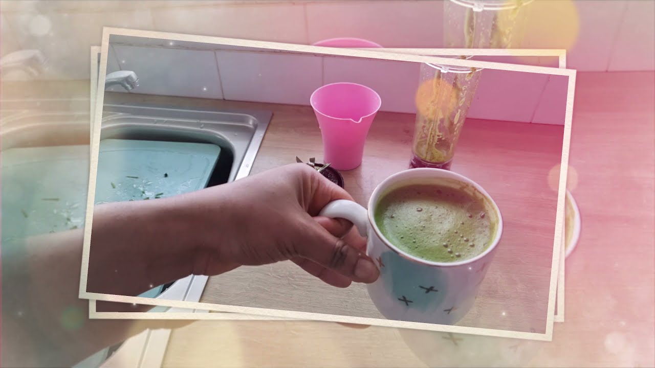 How to Make Chlorophyll drink to burn belly fat and detoxify