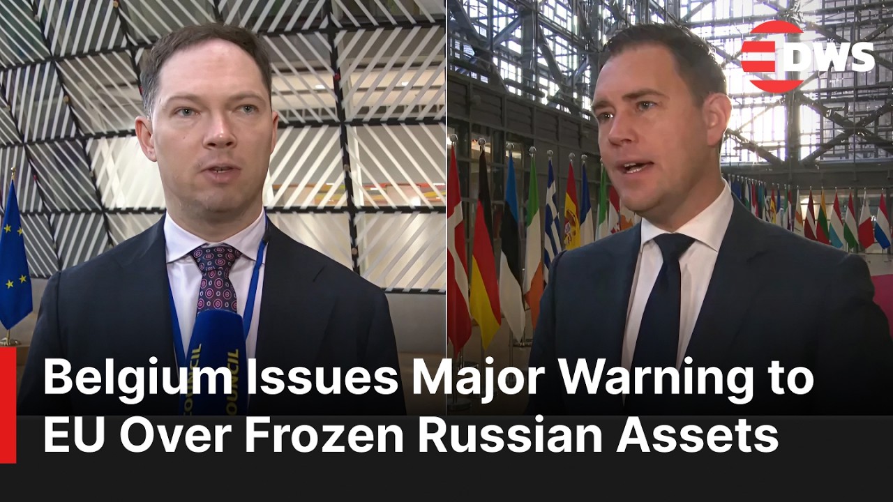 POWERFUL REMARKS: Belgium Issues Strong Warning to EU Over Frozen Russian Assets | AC1E