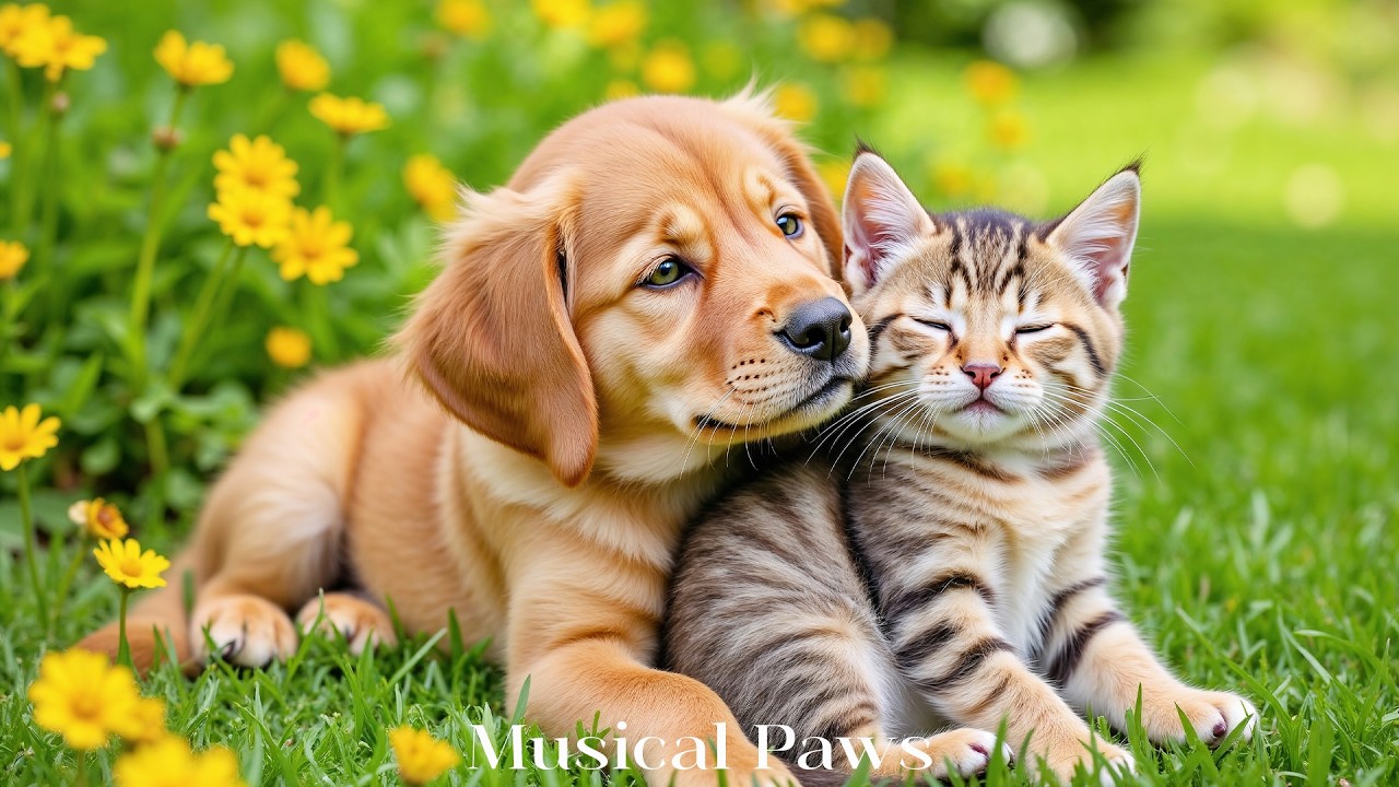 12 часов телепередач для собак и кошек 🐶🐱 Расслабляющая музыка, которая поможет вашим питомцам ос...