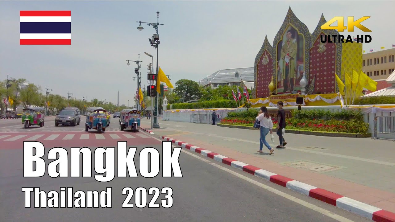 【Thailand Walk 4K】Bangkok | Phra Nakhon 2023