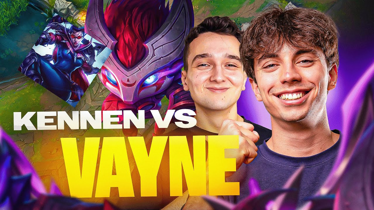 JE PUNIS LA CRASSE EN PERSONNE AVEC STREY - RUSH S16 - Kennen vs Vayne