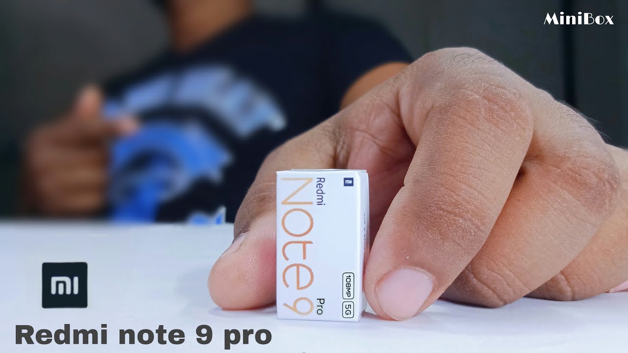 Redmi note 9pro 5G miniphone unboxing part 1