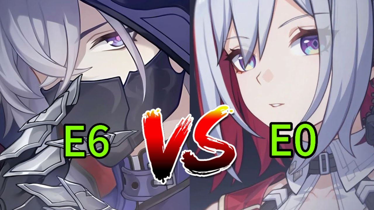|| E6 Moze vs E0 Topaz || HonkaiStarRail 2.5 ||