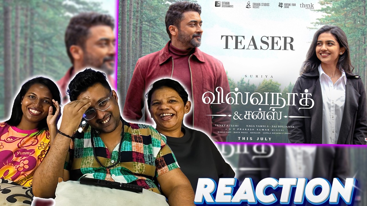 Vishwanath and Sons TEASER Reaction (Tamil) 🔥 | Suriya | Ramstk Family