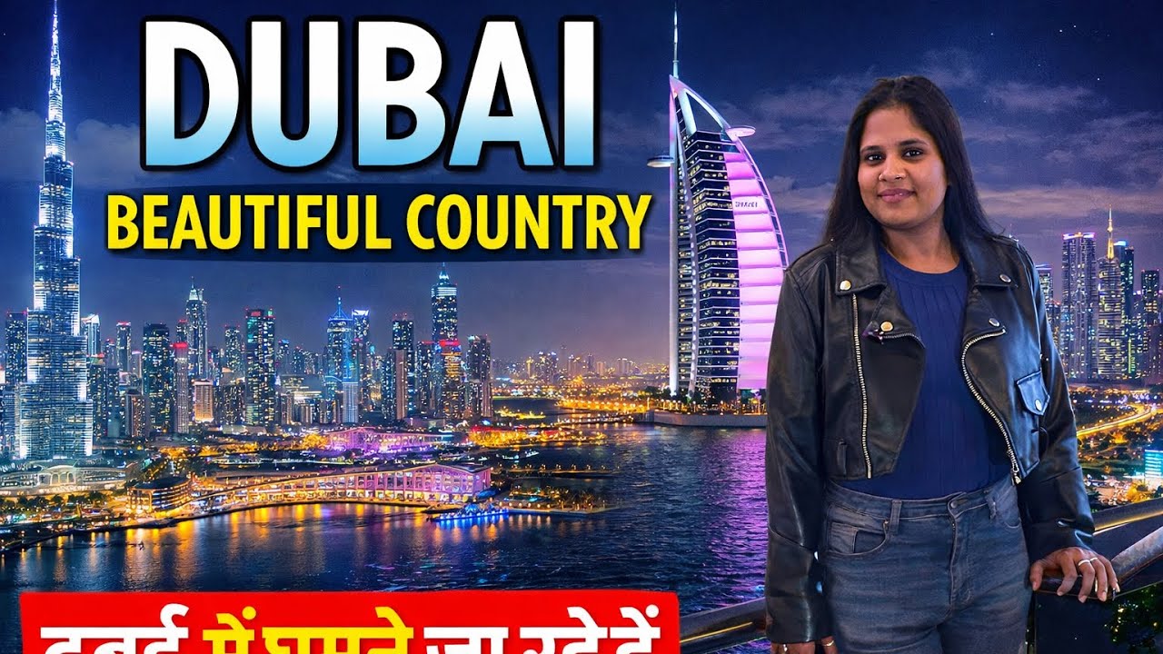 Dubai Night View & City Life | दुबई का शानदार नज़ारा