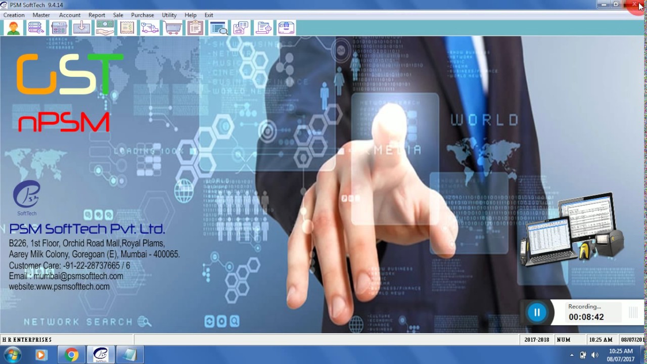 PSM-RADE Learn about GST Invoice, Format & Software, Please  Use Head Phone  for  Clear  Audio