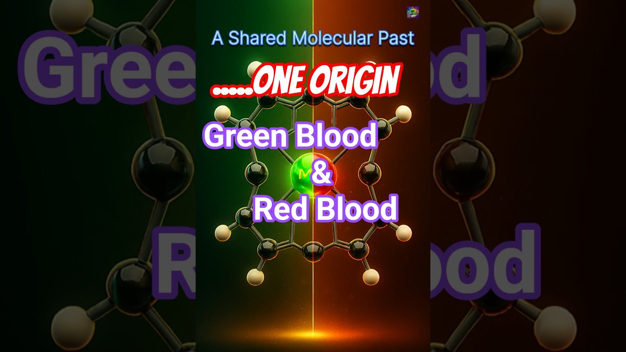 Chlorophyll and Hemoglobin: Green and Red Blood with One Origin