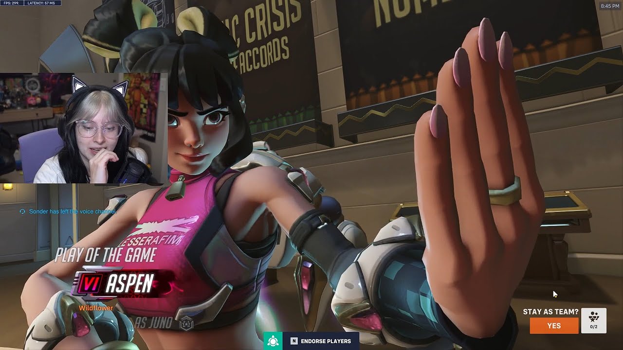 potg!! Aspen Juno + Wuyang + Kiriko - геймплей Overwatch 2, сезон 18, топ-500