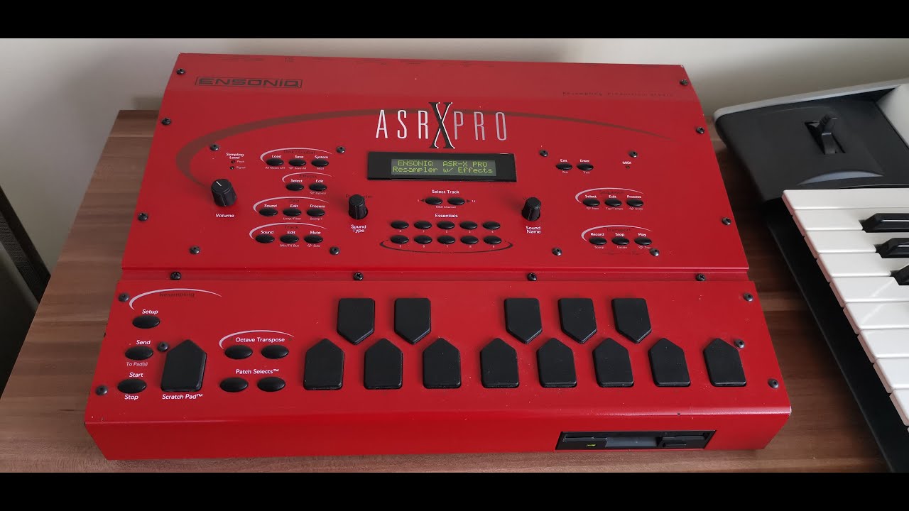 Ensoniq ASR-X PRO demo songs