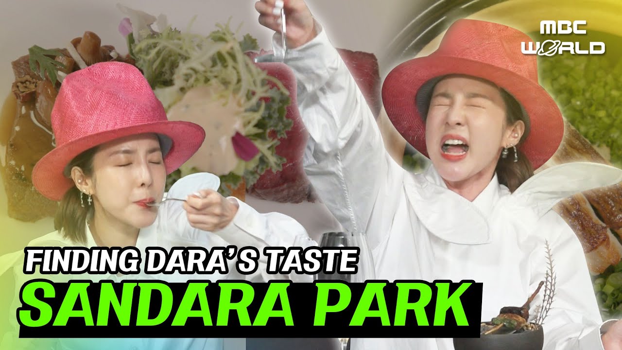[C.C.] SANDARA PARK enjoyng fusion Korean dish #SANDARAPARK #2NE1
