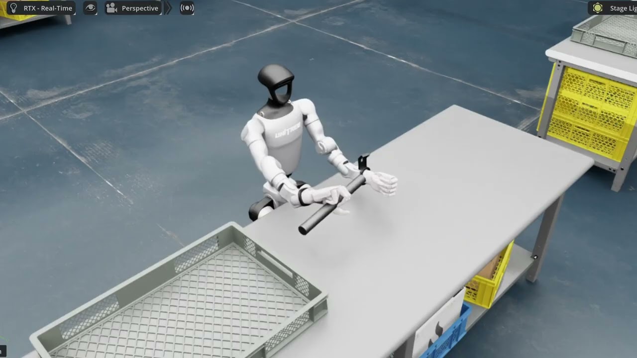 Humanoid robot teleoperation using Meta Quest 3 VR