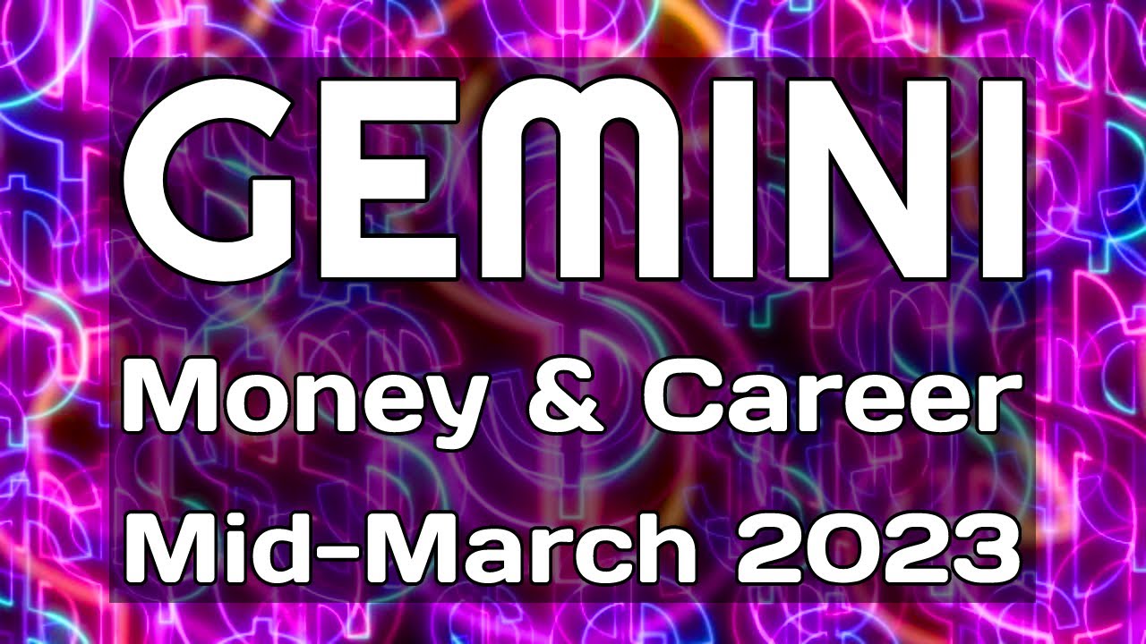 GEMINI 🪙 SO MUCH ABUNDANCE! THERE’S NO STOPPING YOU - Money & Career (Mid-March 2023)