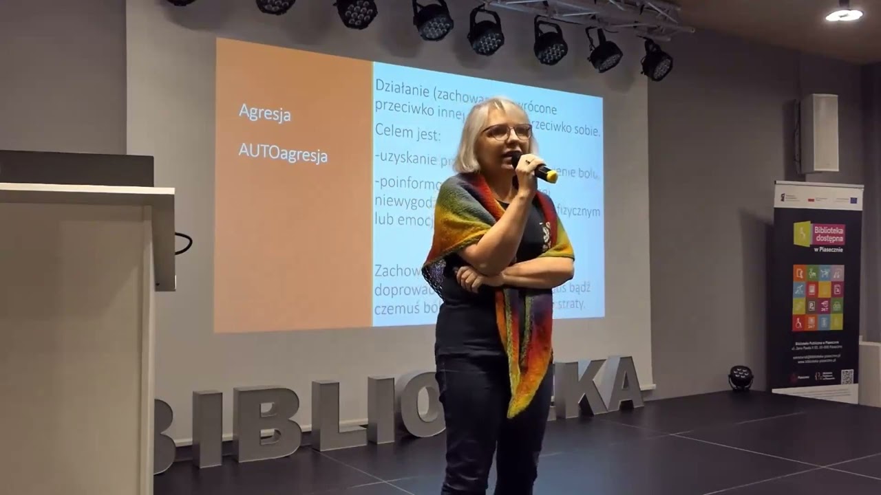 &bdquo;Agresja i autoagresja w kontekście spektrum autyzmu&rdquo; Beata Chrzanowska - Pietraszuk