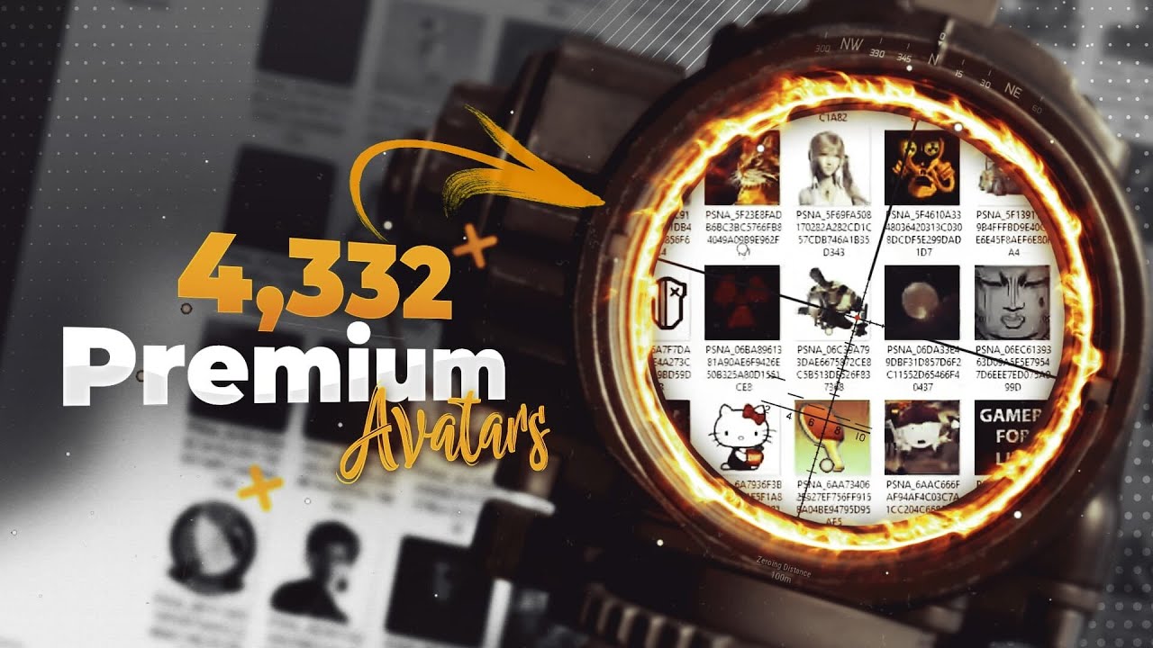 [PS3/4.91] 4,332 Premium Modded Avatars (w/ PNG Files (.png) + DOWNLOAD
