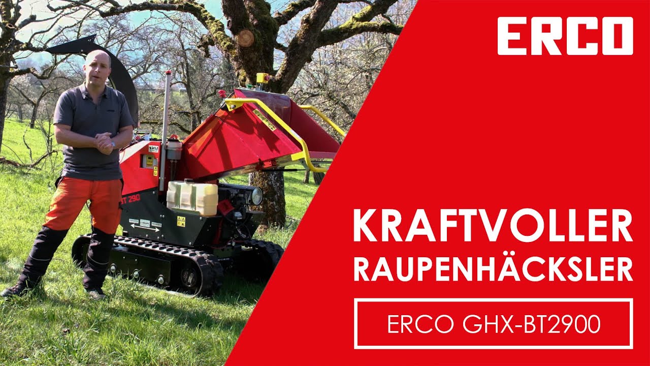 Hands On: ERCO GHX-BT2900 - Kraftvoller Raupenh&auml;cksler