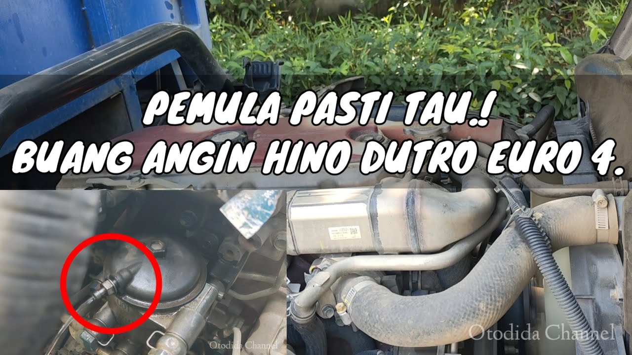 CARA BUANG ANGIN HINO DUTRO EURO 4.