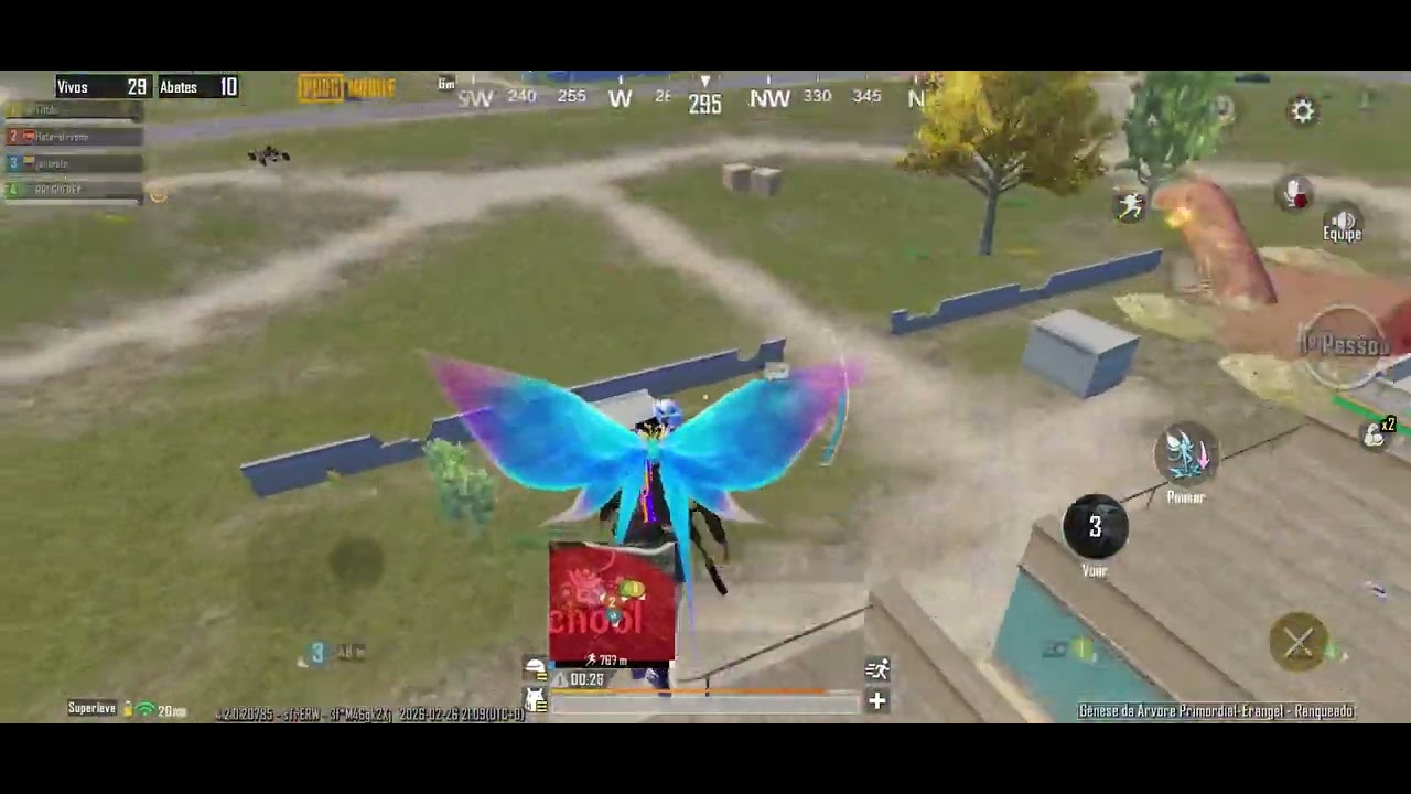 Jogando pubg,mobile😎🫣