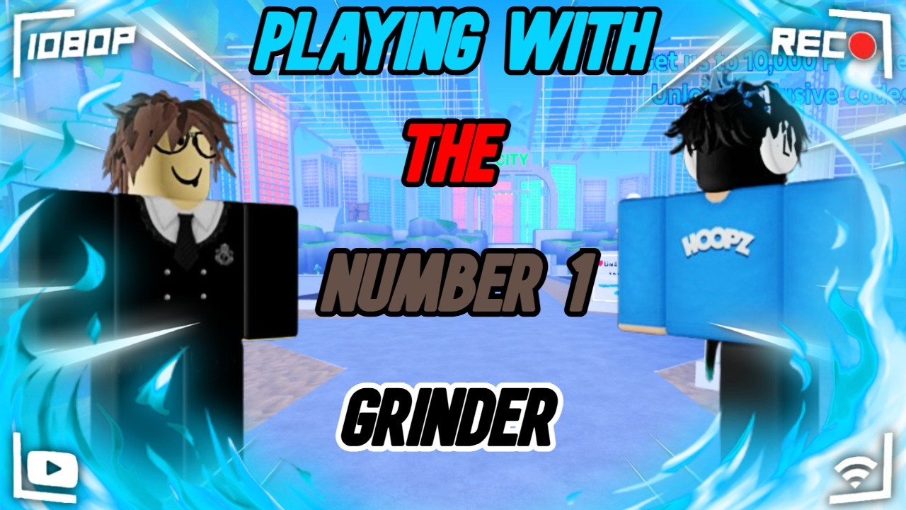 Playing With The Number 1 Grinder In Hoopz (Roblox Basketball 🏀) (Hoopz)! @Koraaxs