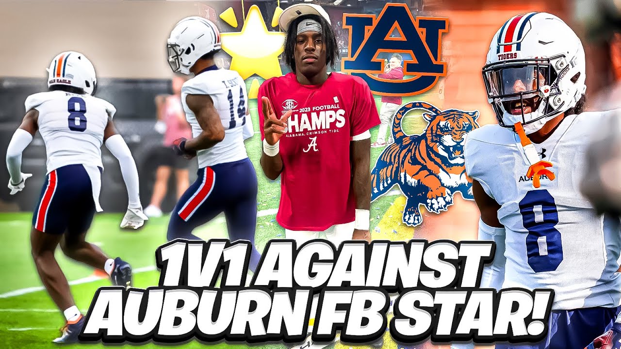 1v1 Against Auburn D1 Star 🌟 Antonio Kite 🏀