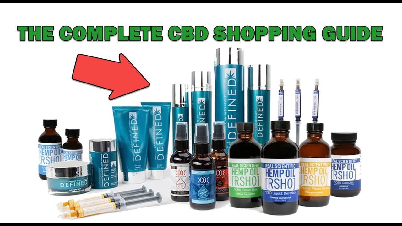 Your Complete Guide To Shopping For CBD Products