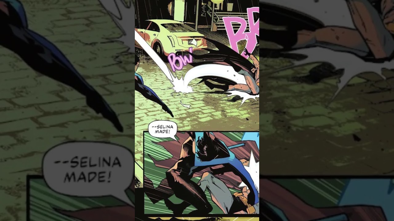 Nightwing nearly Beats Batman to DEATH