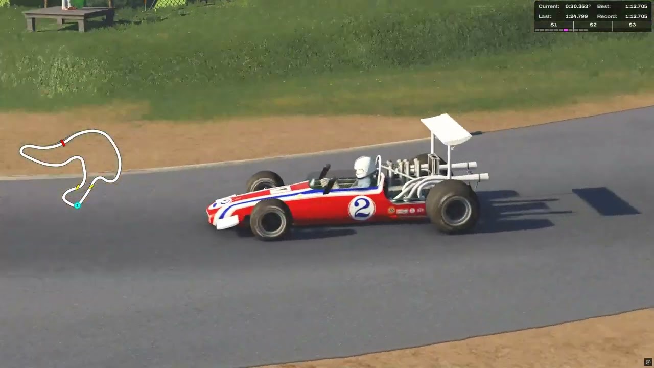Mont-Tremblant 1969 Nord - F5000 Eagle Mk5 302 - 1:12.705