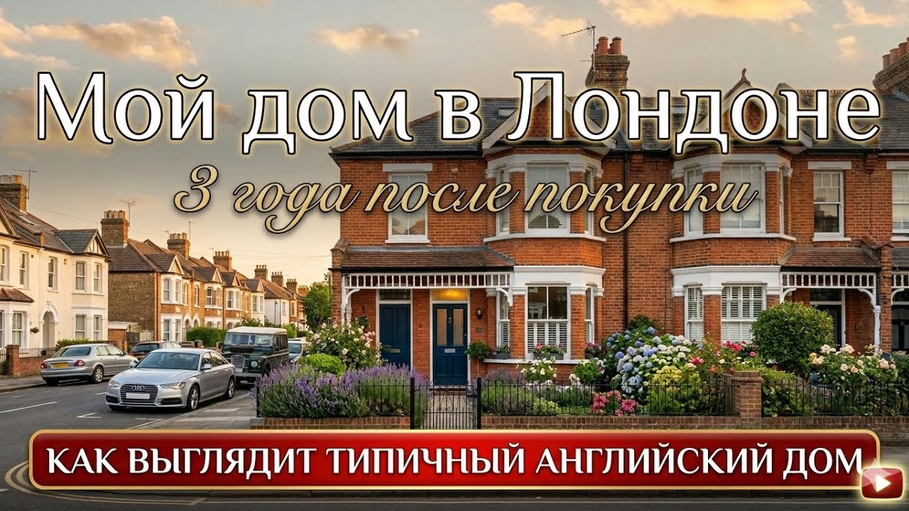 КАК ЖИВУТ ОБЫЧНЫЕ ЛЮДИ В АНГЛИИ? МОЙ ДОМ В ЛОНДОНЕ ПОСЛЕ ПОКУПКИ И 3 ГОДА СПУСТЯ 2026