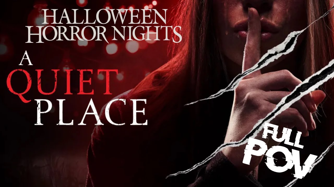 A Quiet Place Maze at HHN 2024 Hollywood | Full Walkthrough