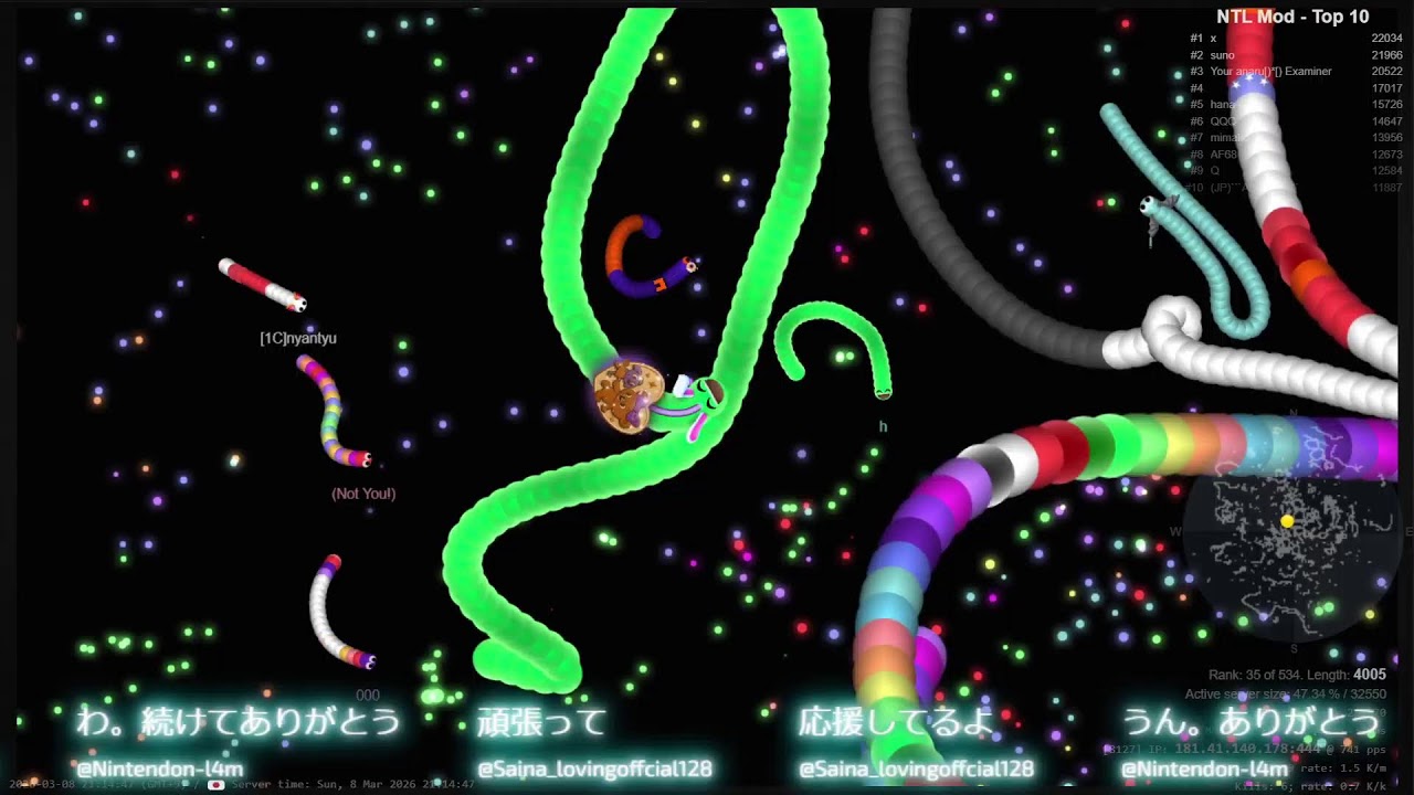 スリザリオ normal ＆ enjoy sometime drawing server by Nintendon Live