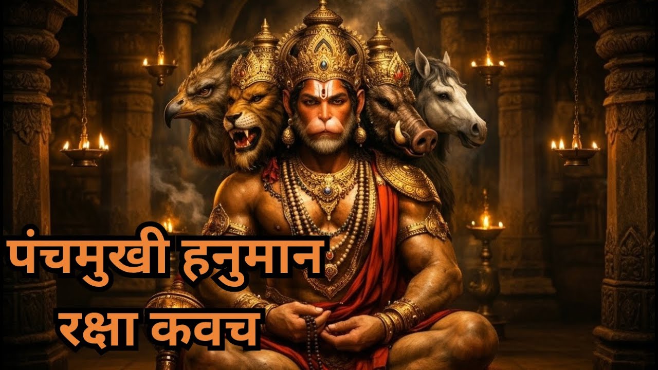 🔴 LIVE: Panchmukhi Hanuman Mantra for Deep Sleep | Night Protection •Fear Removal 24/7 Divine Shield