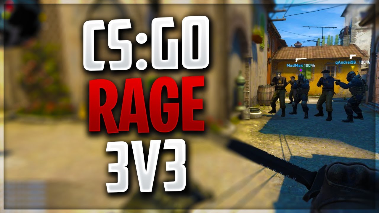 CS:GO RAGE 3v3 cu PARALIZATII!