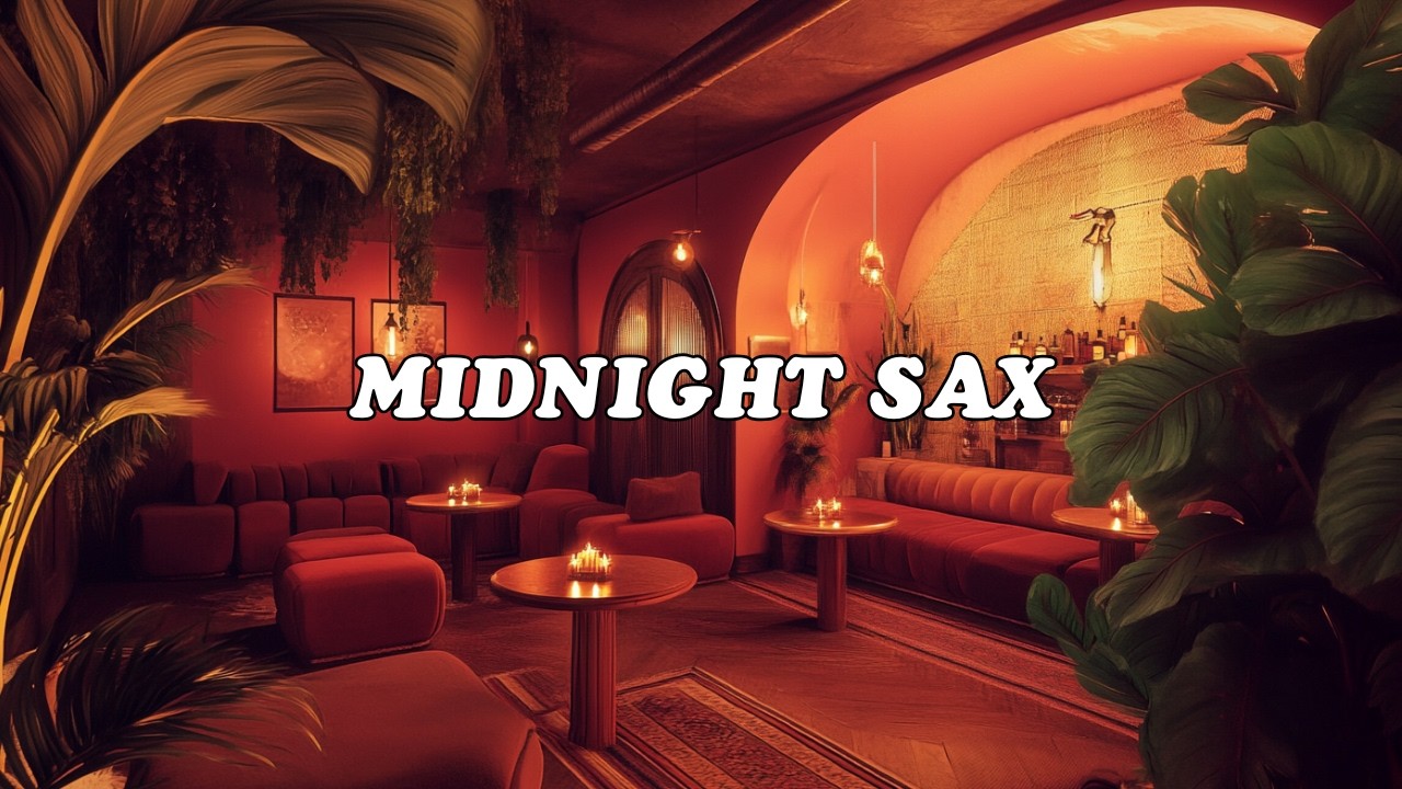 Smooth Saxophone Jazz, Romantic Soul Ballad, Relaxing Night Music