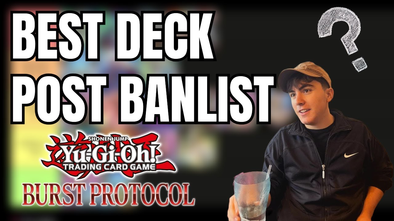 TIERLIST POST BURST PROTOCOL & POST BANLIST #yugioh