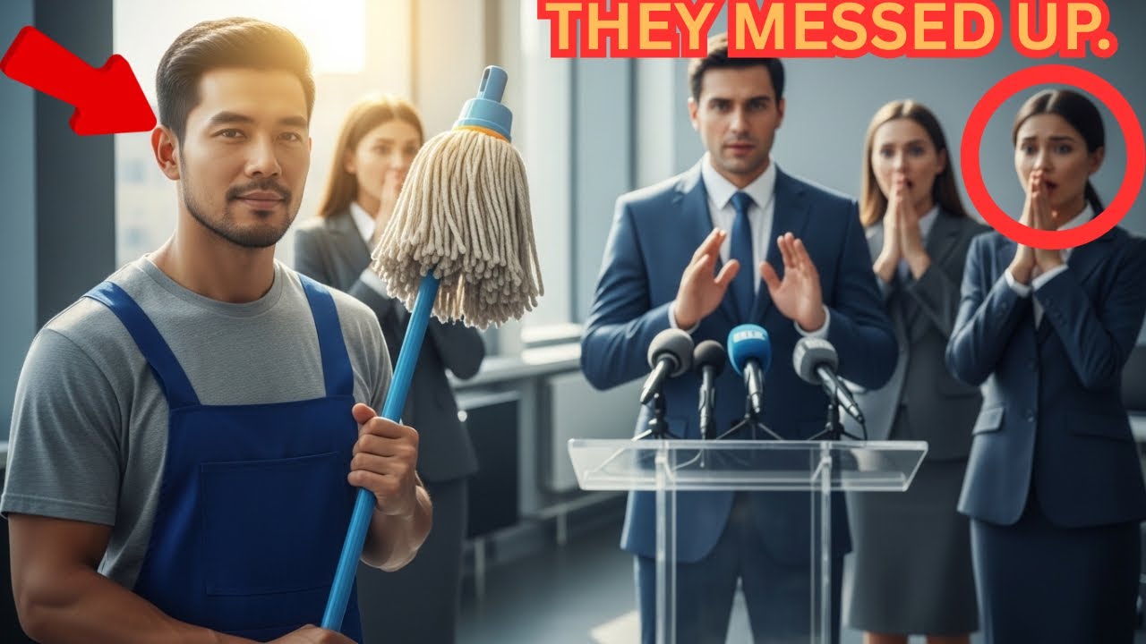 They Mocked the Quiet Janitor — By Morning, The CEO Was Apologizing Publicly