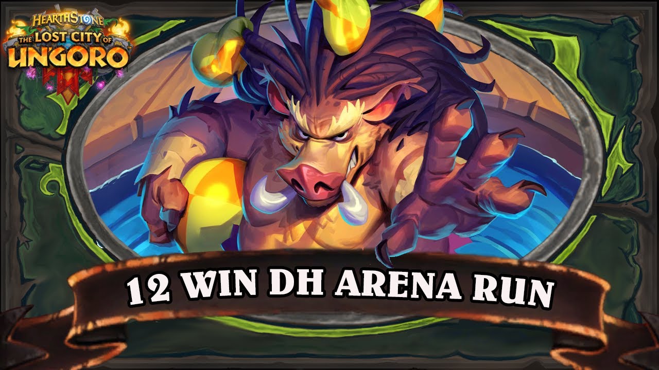 Your Balls Are All Mine - 12 Win DH Hearthstone Underground Arena Run